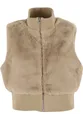 Produktbild: URBAN CLASSICS Steppweste Urban Classics Ladies Cropped Faux Fur Vest