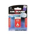Produktbild: Ansmann Lithium Batterie für Rauchmelder 9V E-Block 10-Jahre Longlife
