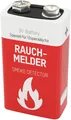 Produktbild: ANSMANN 5021023-01 Zehn-Jahre-Lithiumbatterie für Rauchmelder 9V-E-Block, longli
