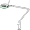 Produktbild: Lumeno Lupenleuchte 7218 MKIII, mit Tischklemme, 8 Dioptrien (3-fach), LED, Linsen-Ø: 127 mm, Gehäuse: grün
