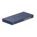Produktbild: Netgear GS716TP Switch 16 Port Gigabit Ethernet LAN PoE Switch Smart (mit 16x PoE+ 180W, 2x 1G-SFP, Insight Cloud Management, Desktop oder 19 Zoll Rack-Montage, ProSAFE Lifetime Garantie)