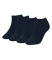 Produktbild: Tommy Hilfiger Damen Sneaker Socken Füßlinge Kurzsocken 343024001 4 Paar, Farbe:Blau, Menge:4 Paar (2x 2er Pack), Größe:39-42, Artikel:-356 jeans