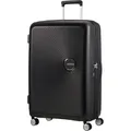 Produktbild: AmericanTourister Reisekoffer Soundbox Spinner exp. schwarz, Hartschale, 4 Rollen, 97 Liter, 51,5 x 77 x 29,5cm