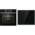 Produktbild: Black Steam Set, Backofen-Set schwarz