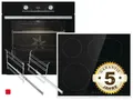 Produktbild: Backofenset Gorenje Black Steam 738885 - Backofen BOSX6737E06BG +Kochfeld ECT43X