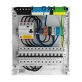 Produktbild: Sicherungskasten Hager Aufputz Verteilerkasten 2x12 Module 10xMCB 1xRCCB VDE verdrahtet Verteilerschrank Sicherungen 370x305x96,5mm Doktorvolt