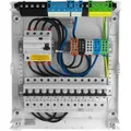 Produktbild: Sicherungskasten Aufputz Verteilerkasten 2-reihig 24 Module 10xmcb 1xrccb Vde Verdrahtet Verteilerschrank Mit Sicherungen 370x305x96,5mm Hager Hohlwand Verteiler Abzweigklemmen Doktorvolt Dv-6326-nt