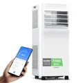 Produktbild: Comfee Mobiles Klimagerät Breezy Cool Pro 2.0,7000 BTU 2,0kW, Kühlen&Ventilieren&Entfeuchten,APP-Steuerung,Raumgröße bis 68m³(25㎡)，Mobile Klimaanlage mit Abluftschlauch,
